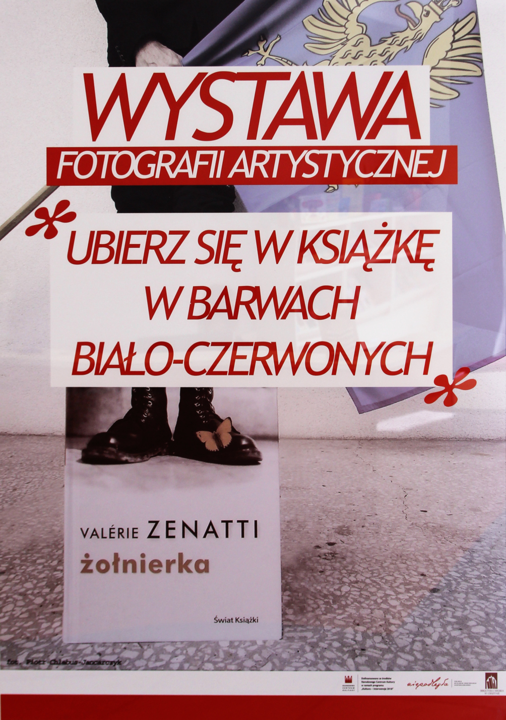 Wystawa 'Ubierz się w książkę w barwach biało-czerwonych'