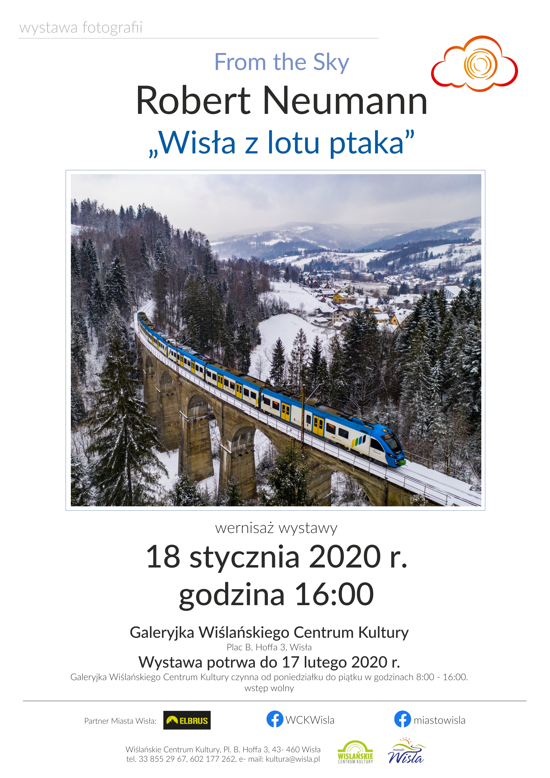 Wystawa fotografii Roberta Neumanna 'Wisła z lotu ptaka'